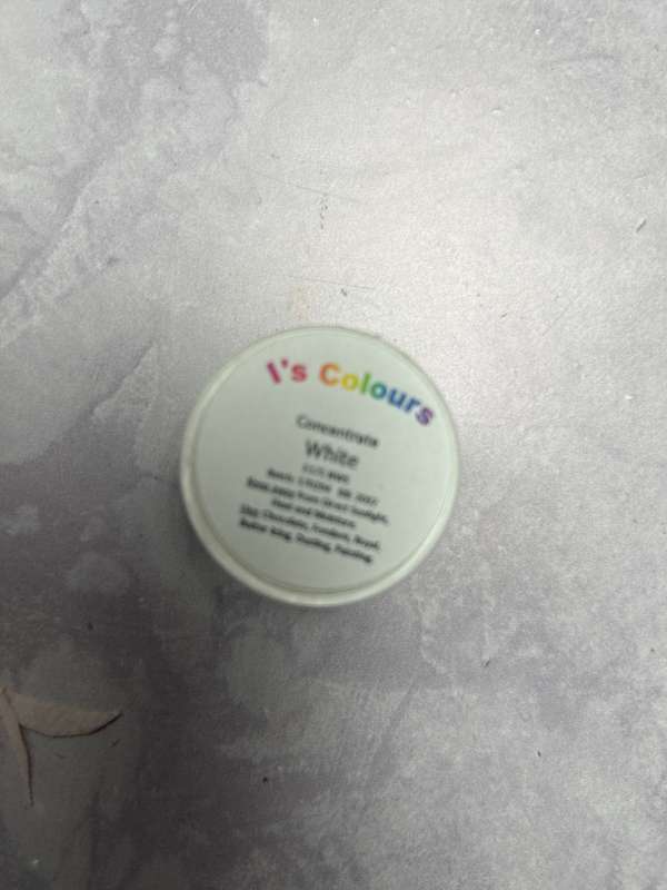 Is Colours Concentrated Powder White 10g