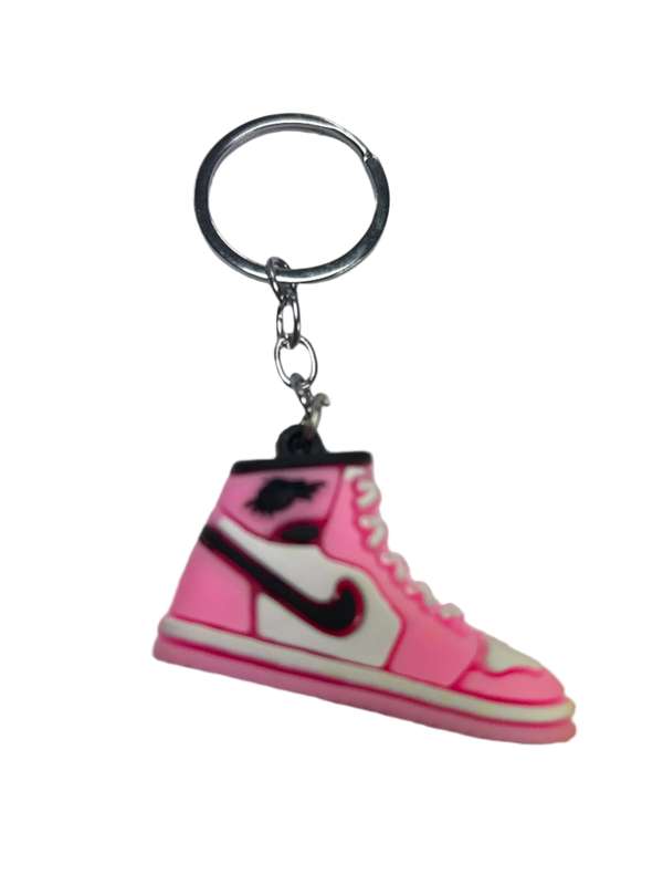 Pink Shoe Keyring