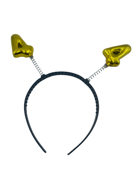 Nr.4 Aliceband With Number Gold