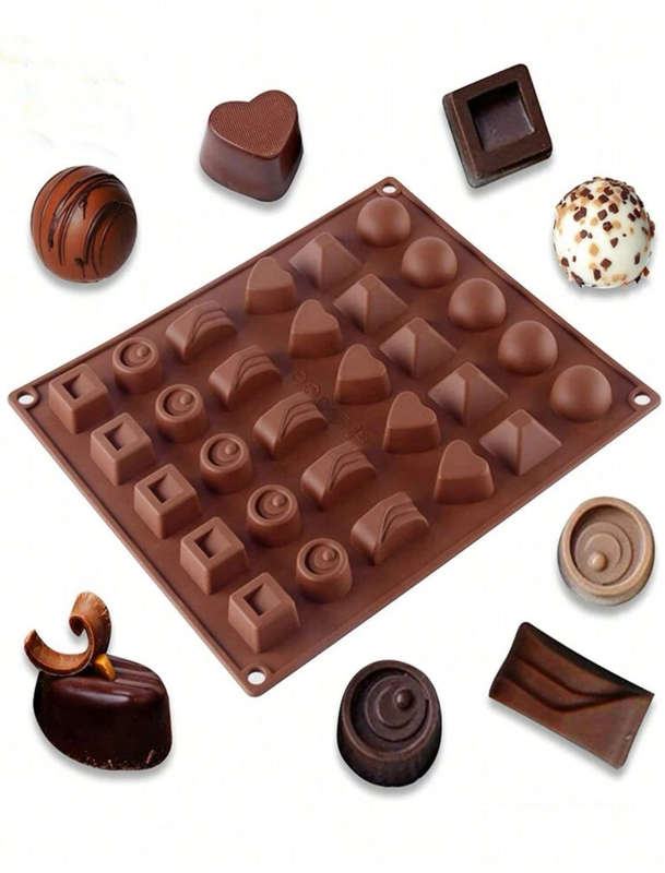 Chocolate Truffles Mix Silicone Mould
