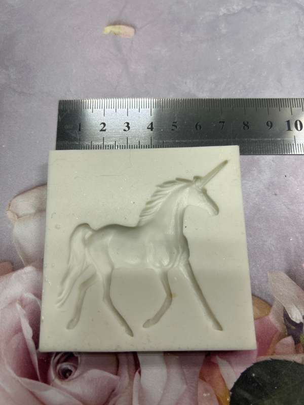 PRE LOVED Silicone Mould Horse unicorn