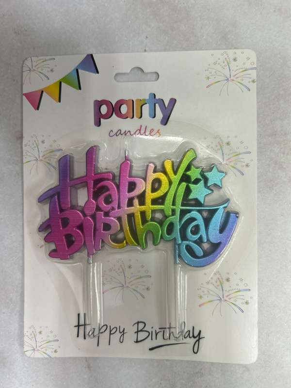 Happy Birthday Candle