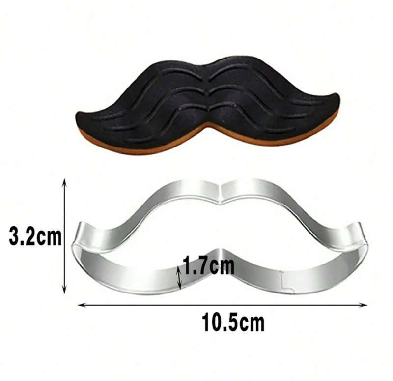 Metal Cookie Cutter Moustache