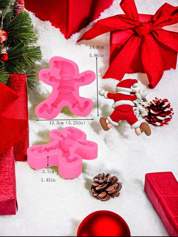 Silicone Mould Santa