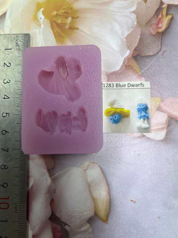 PRE LOVED Silicone Mould Smurf