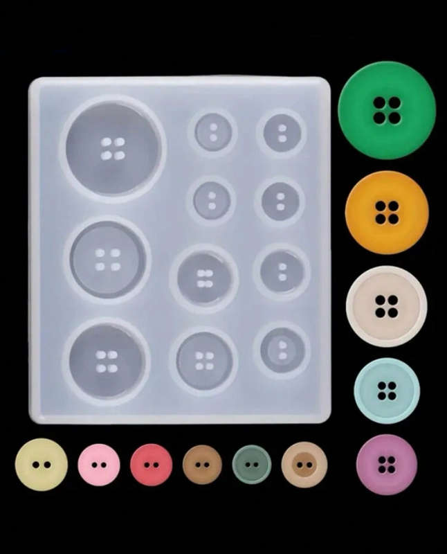 Silicone Mould Buttons