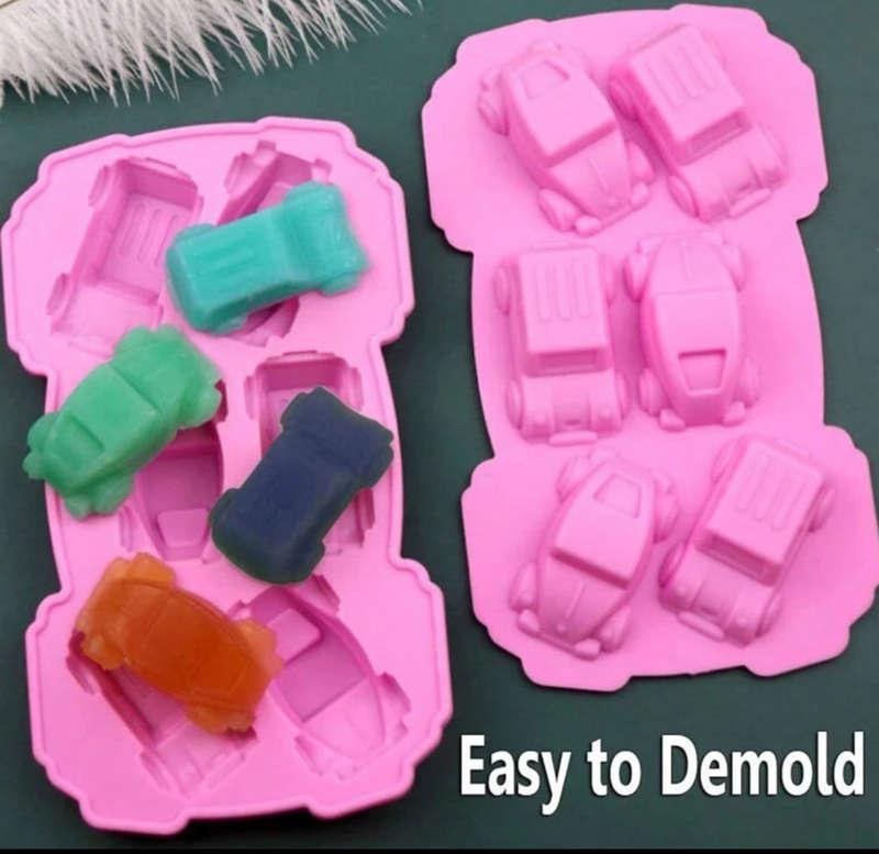 Silicone Mould Chocolate Car