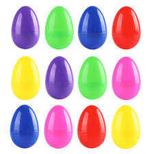 4pcPlastic Fillable Easter Egg