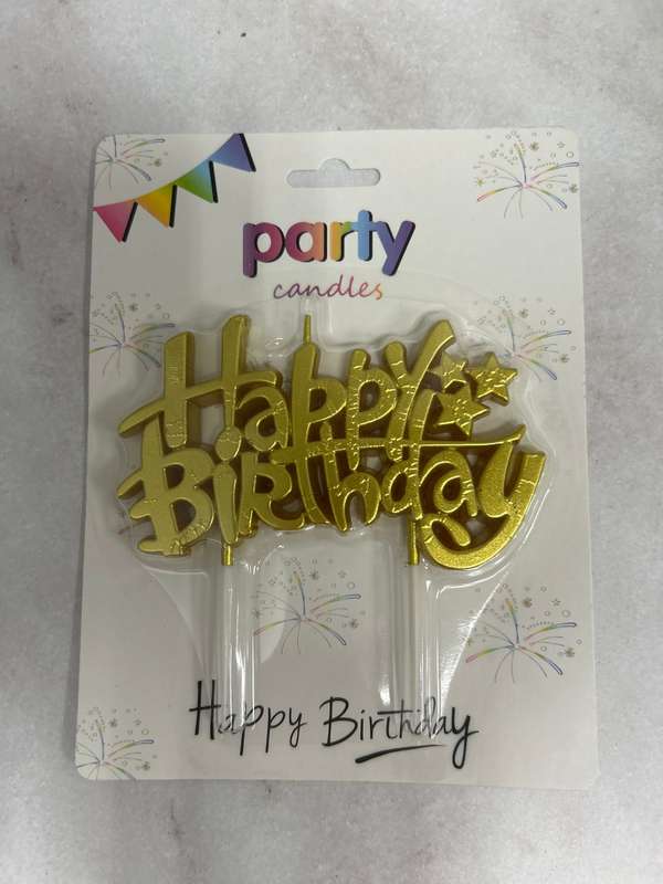 Happy Birthday Candle