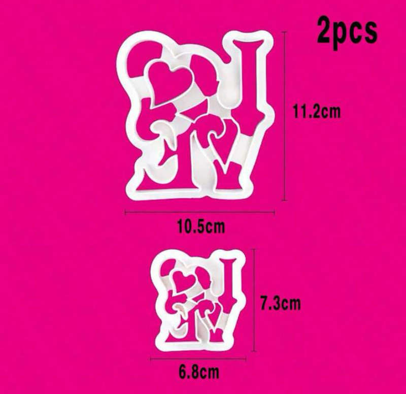 LOVE plastic cutter S865