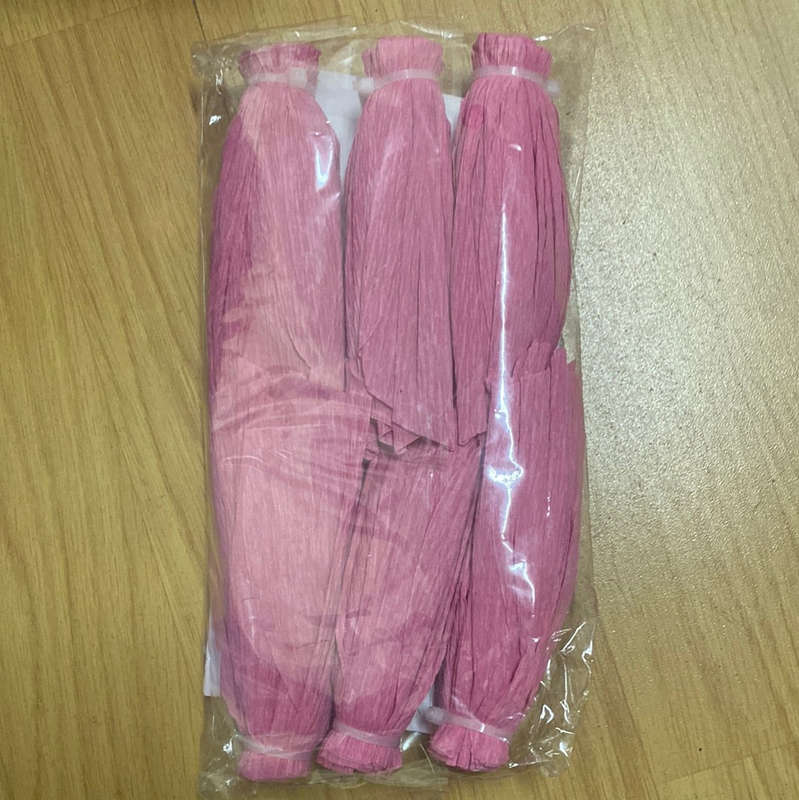 20cm Paper Flower Dusty Pink 6pcs