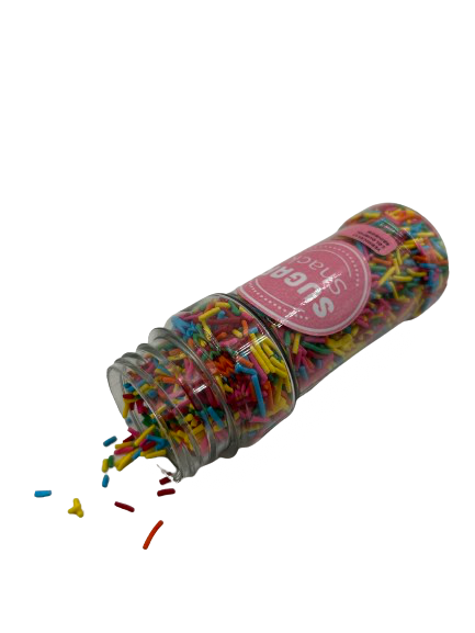 Sugar Shack  Sprinkles Vermicelli Rainbow 75g