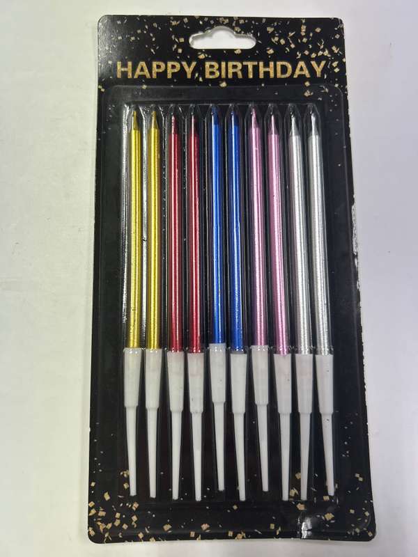 Birthday Candle Long Stylish
