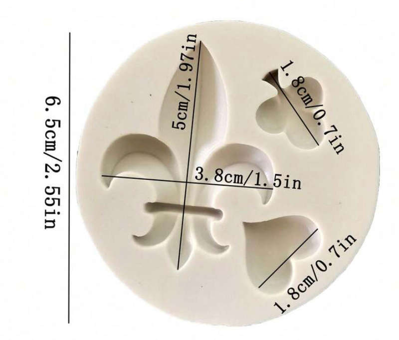Silicone Mould Fleur de Lis