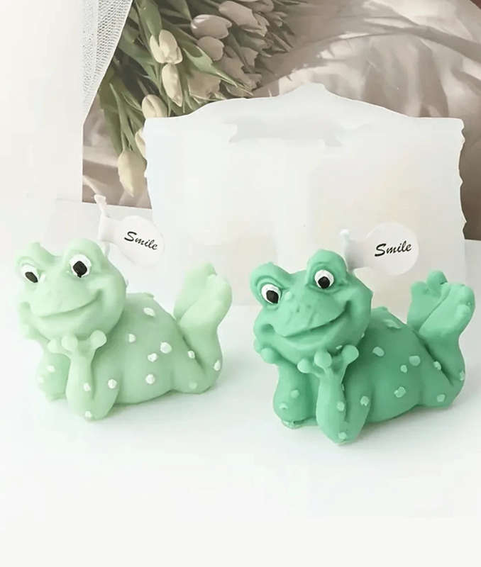 Silicone Mould Frog Lying