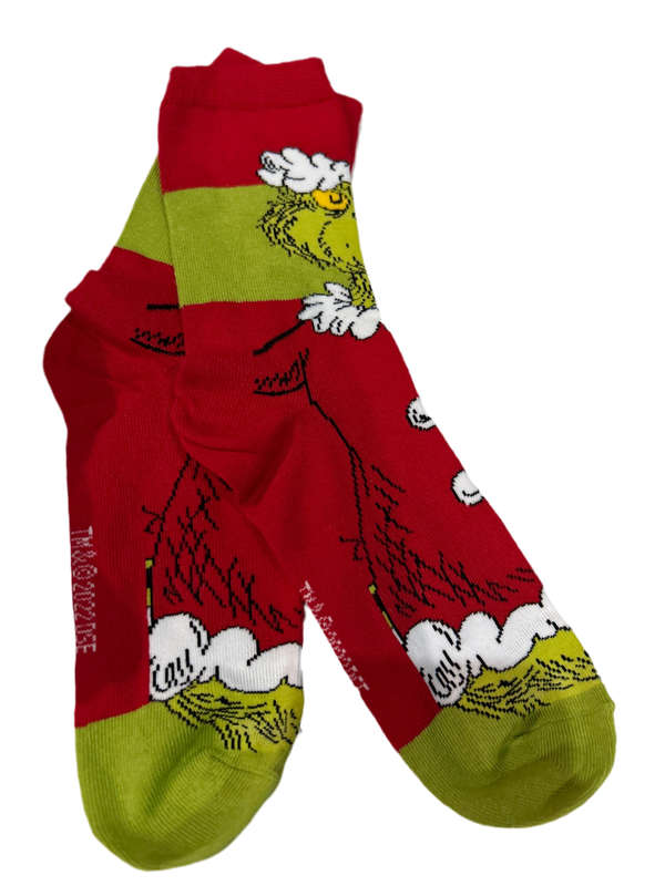 Kids Christmas Socks The Grinch