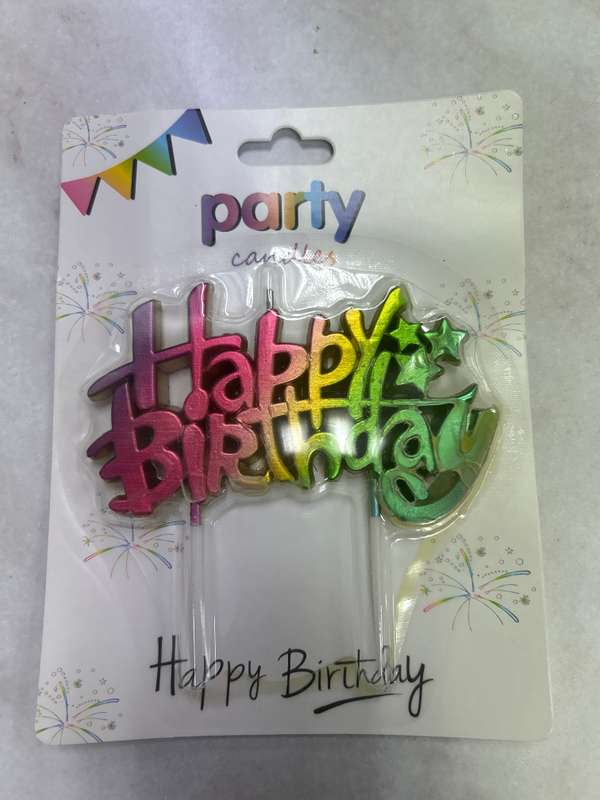 Happy Birthday Candle