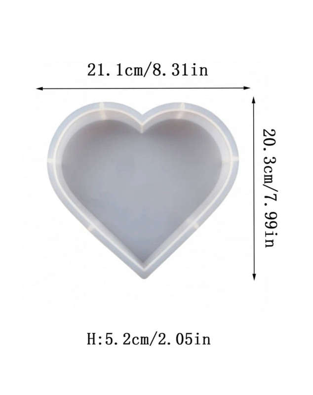 Silicone Mould Large Heart