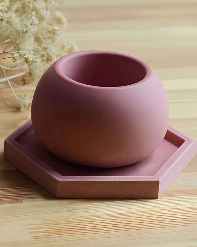 Silicone Mould Planter Pot