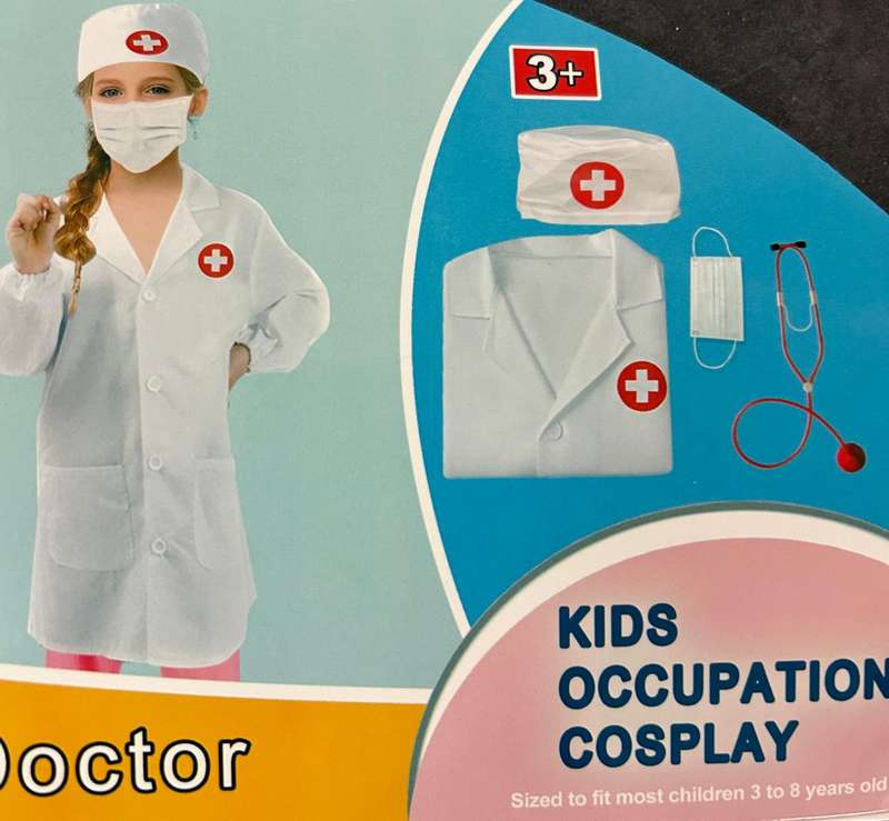 Kids Medical Doctor Dress-up Set