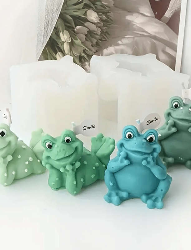 Silicone Mould Frog Lying