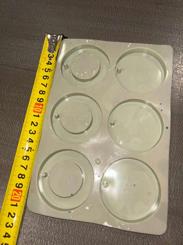 PRE LOVED Silicone Mould Resin Pendant