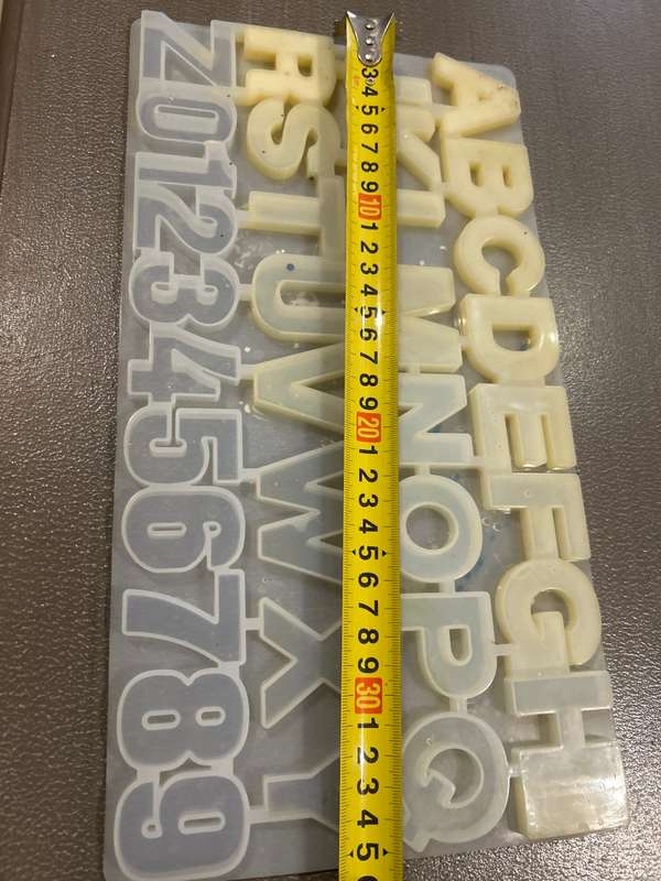 PRE LOVED Silicone Mould Resin
