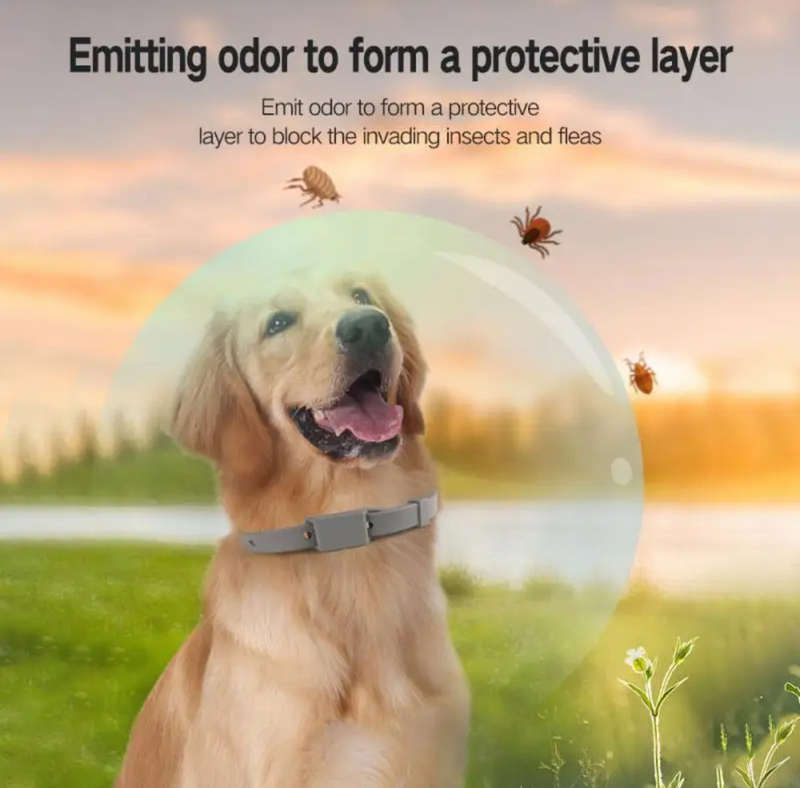 Pet Dog Cat Flea & Tick Collar 63.5cm