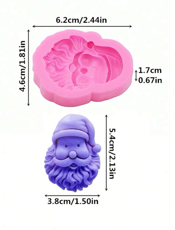 Silicone Mould Santa