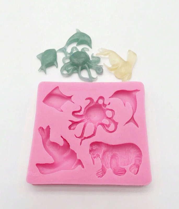 Silicone Mould Sea Animals