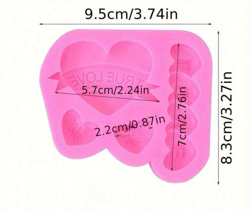 Silicone Mould True Love