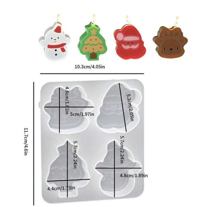 Silicone Mould Christmas Soap