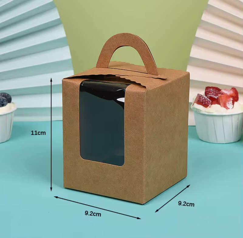 6pc Cupcake Box with Window