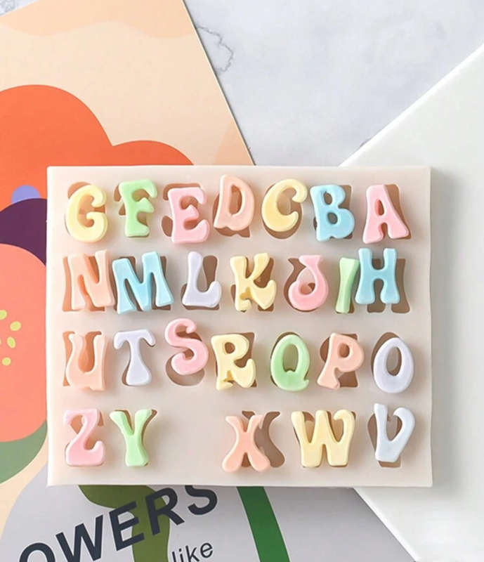 Silicone Mould Set Alphabet