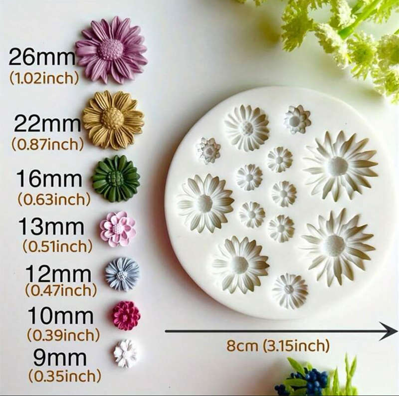 Daisy Silicone Mould