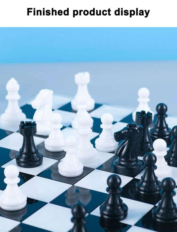 Silicone Mould Resin Chess