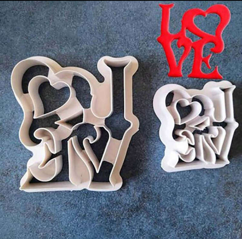 LOVE plastic cutter S865