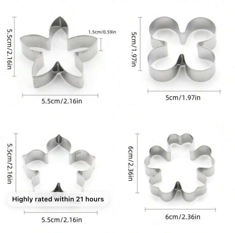 Metal Flower Cutter Set