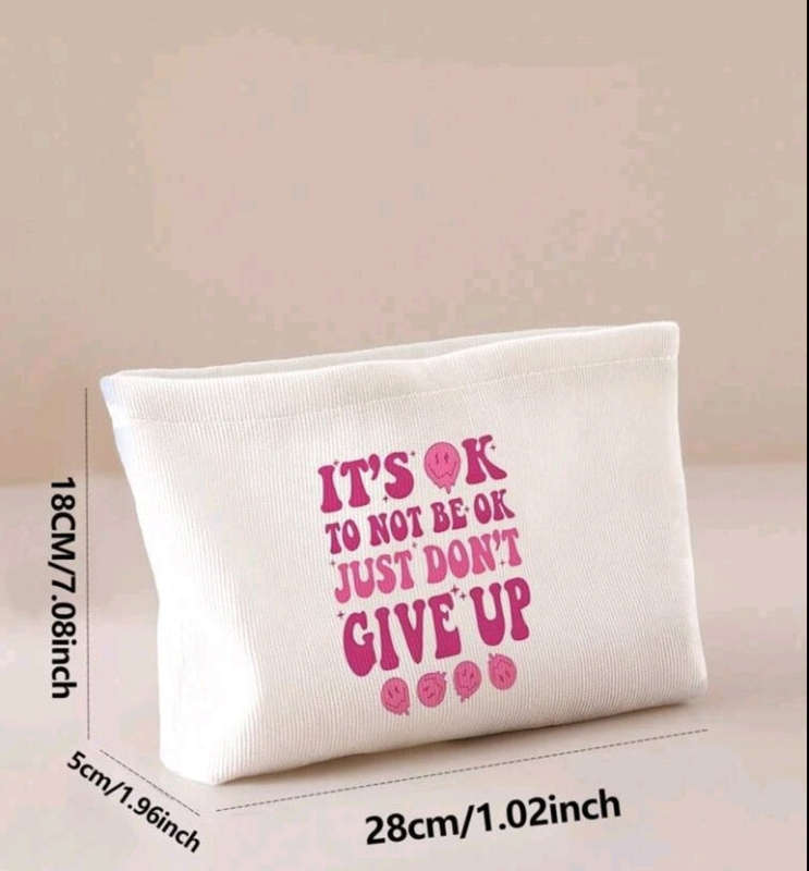 Makeup Bag It's Ok Not To Be Ok