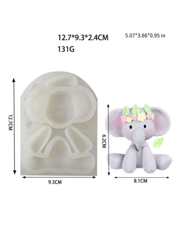 Silicone Mould Elephant