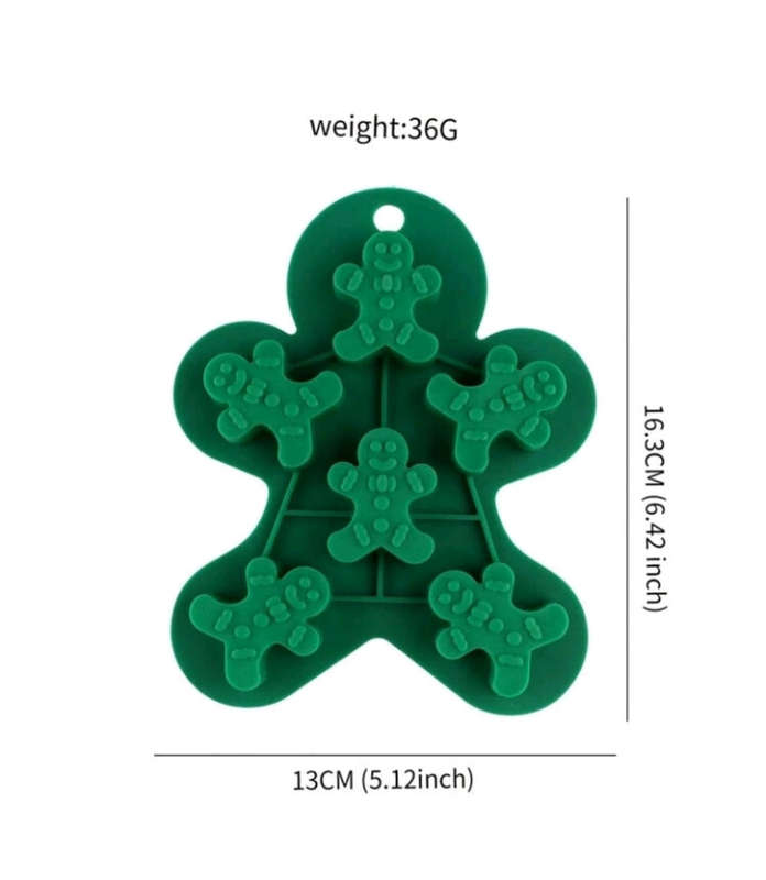 Silicone Mould Chocolate Gingerbread