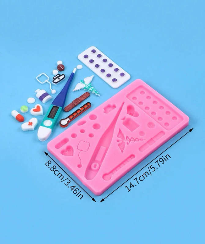 Doctor theme silicone mould
