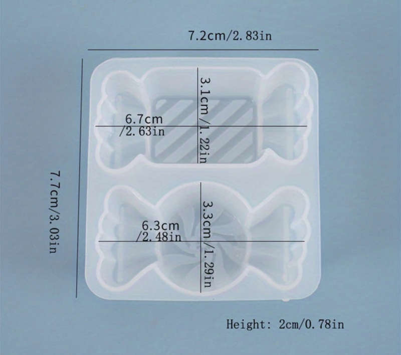 Silicone Mould Resin Candy