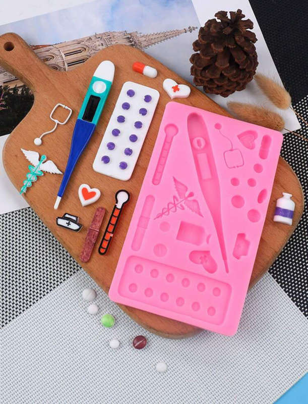 Doctor theme silicone mould