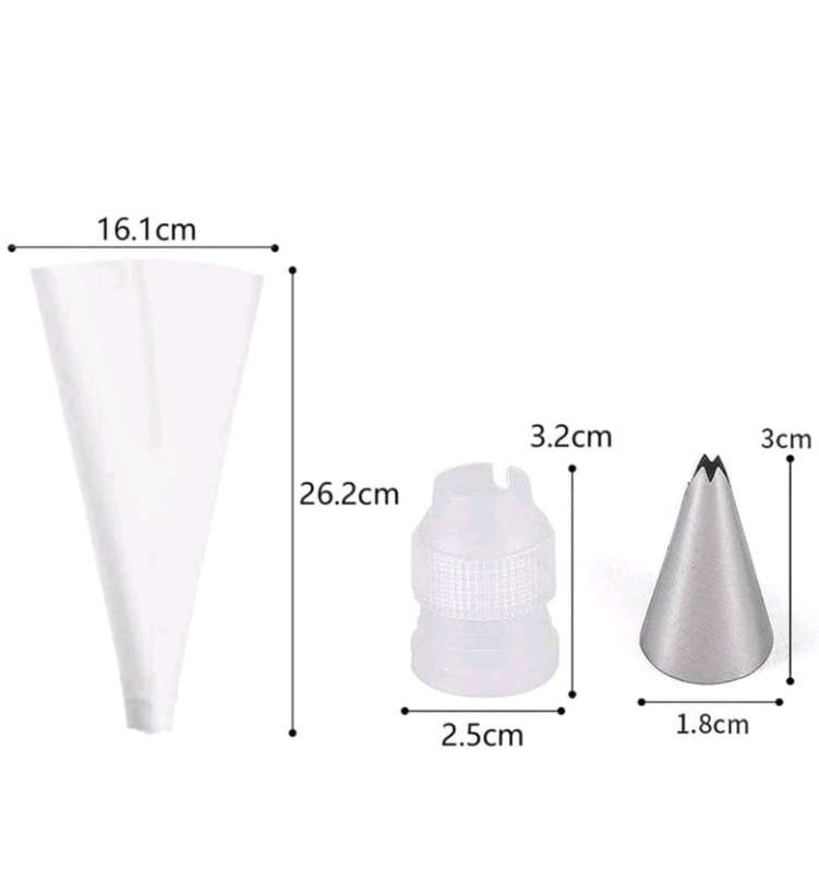 Cake Decorating Nozzle Set 50pcs