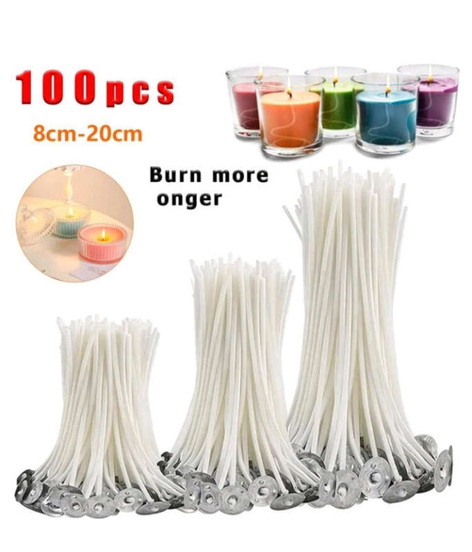 100pcs Candle Wick 8cm