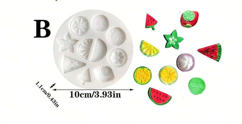 Silicone Mould Fruit Orange