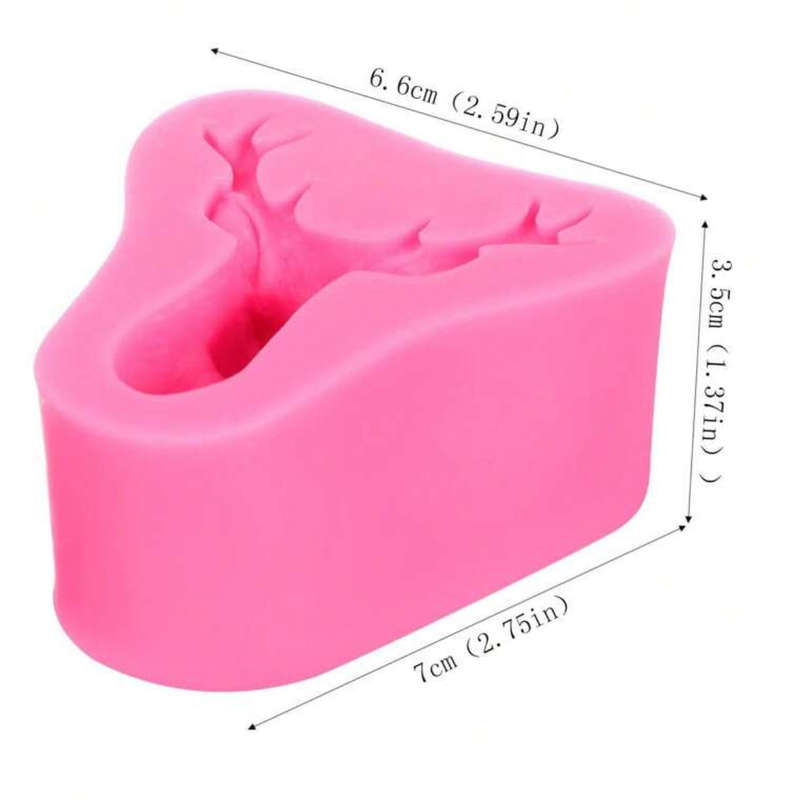 Silicone Mould 3D Buck Deer Head