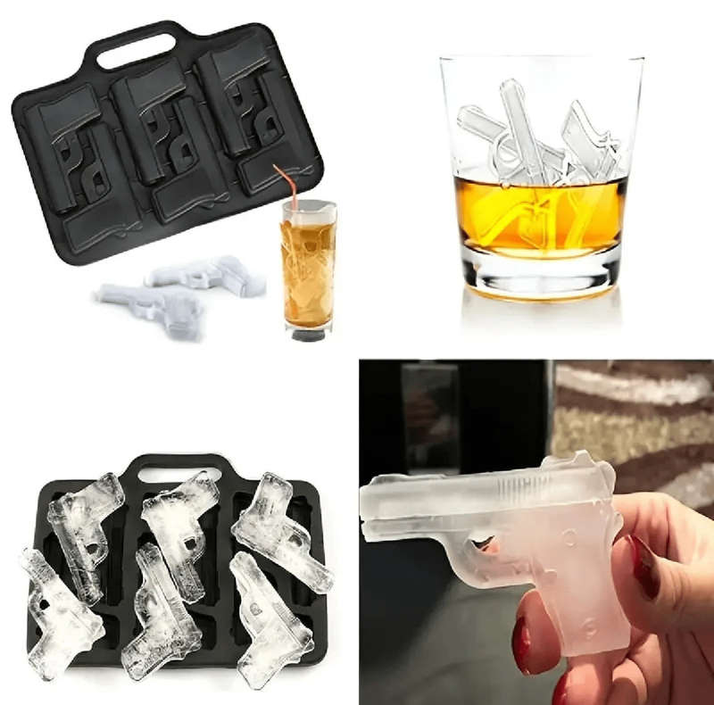 Silicone gun fondant mould ARMY , chocolate. ice