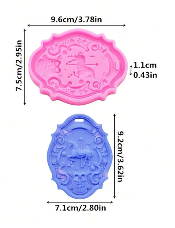 Silicone Mould Carousel Horse